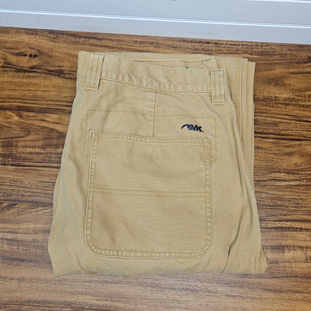Mountain Khakis Original Mountain Pants Mens 40x30 Khaki Tan Canvas Work Hiking